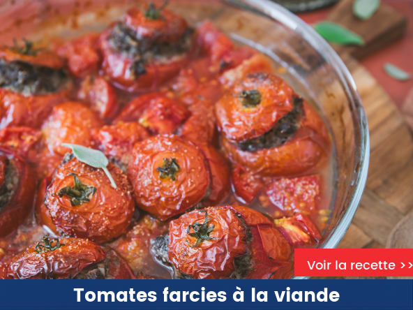 Tomates farcies à la viande